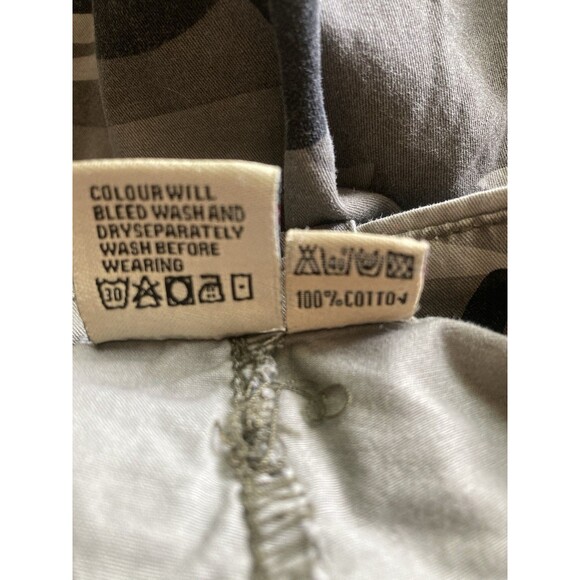 Free Knight Pants Mens 31x29.5 Camo Cargo Paratrooper Army Military Tactical - Picture 10 of 10